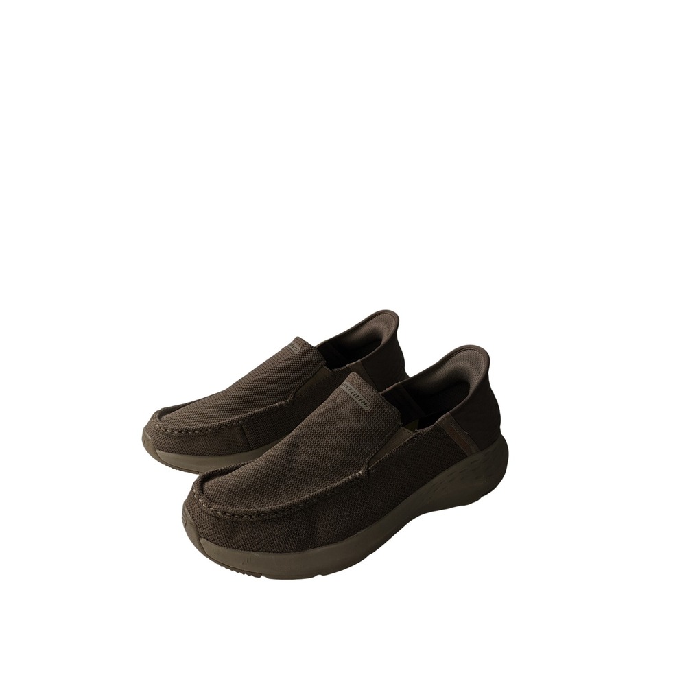 Skechers Mens Slip-ins Go Walk Anywhere Taupe 204804WW Extra Wide Size 11